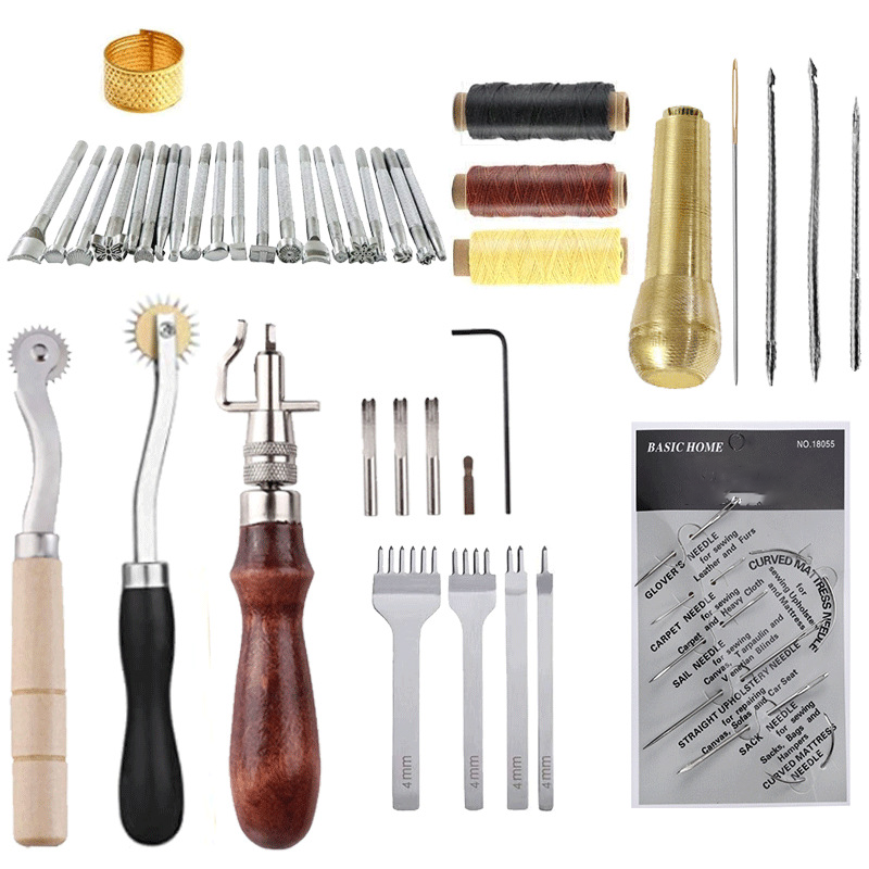 Multifunctional Leather Working Tools Set