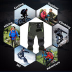 🏆LAST DAY SALE 50% OFF!!🔥Men's Waterproof Winter Trousers with Fleece Lining Cargo Pants