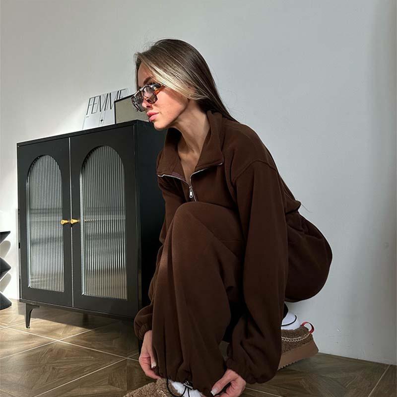 ❄️Winter Sale - 49% OFF🧥Cozy Warm Zip Front Jumpsuit