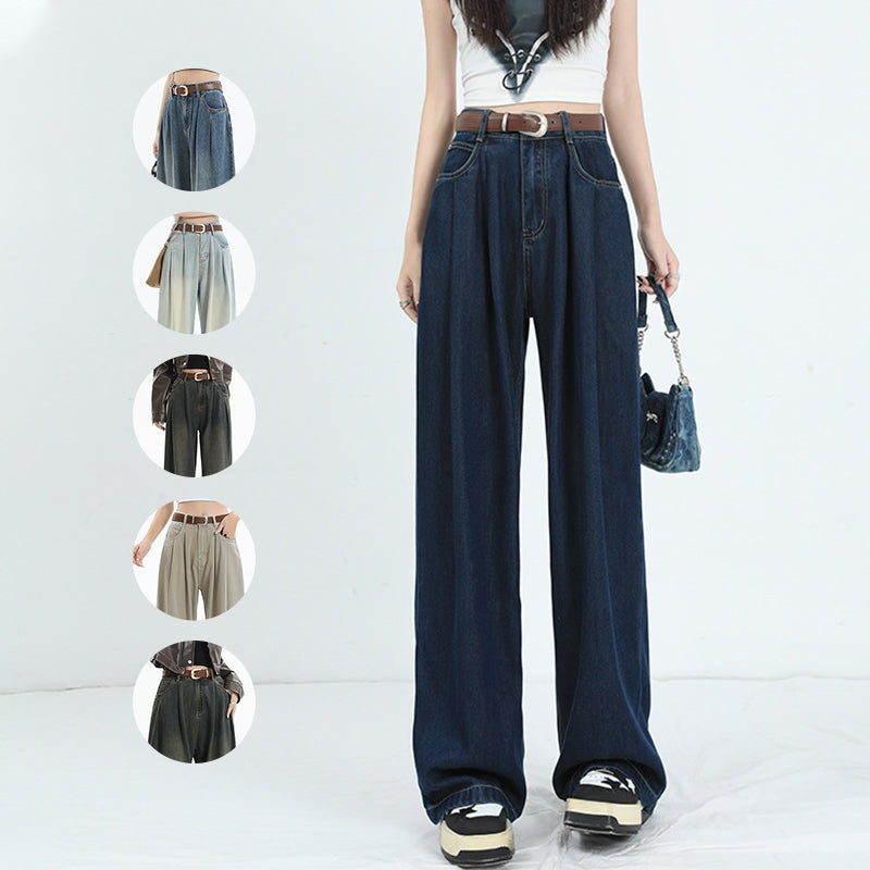 [Gift For Her] Women's High Waisted Wide Leg Jeans