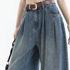 [Gift For Her] Women's High Waisted Wide Leg Jeans