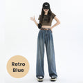 [Gift For Her] Women's High Waisted Wide Leg Jeans