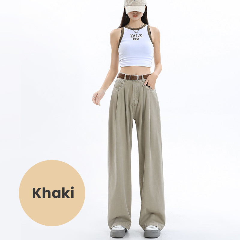 [Gift For Her] Women's High Waisted Wide Leg Jeans