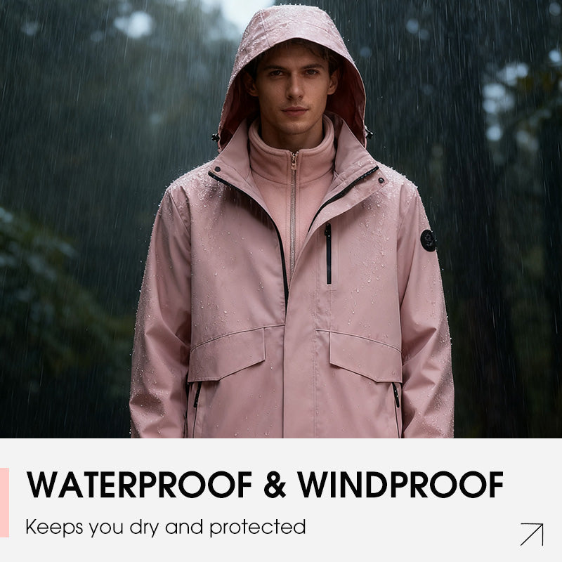 3-in-1 Detachable Outdoor Jacket