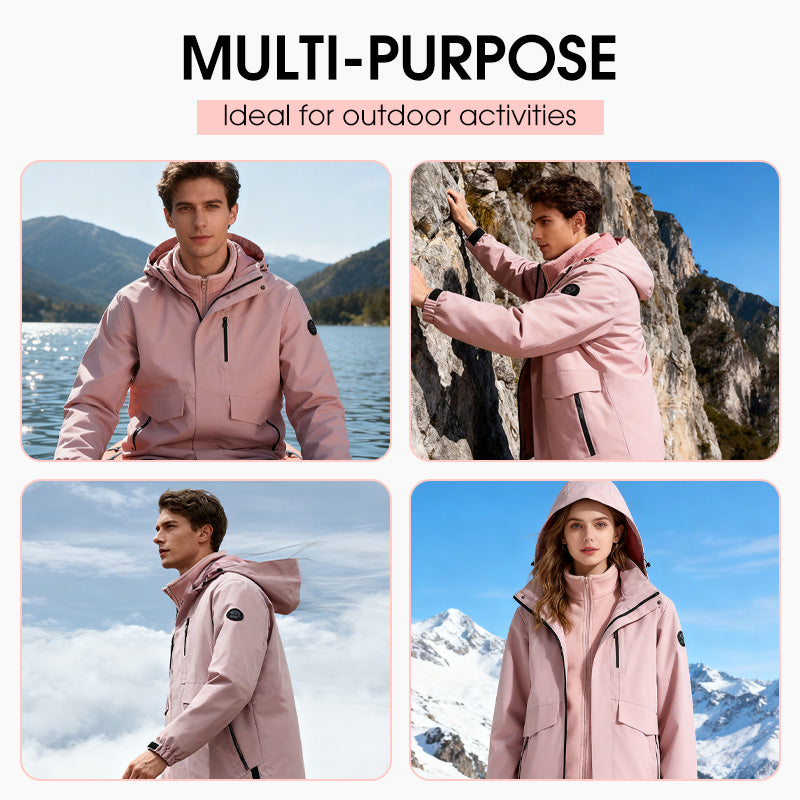 3-in-1 Detachable Outdoor Jacket