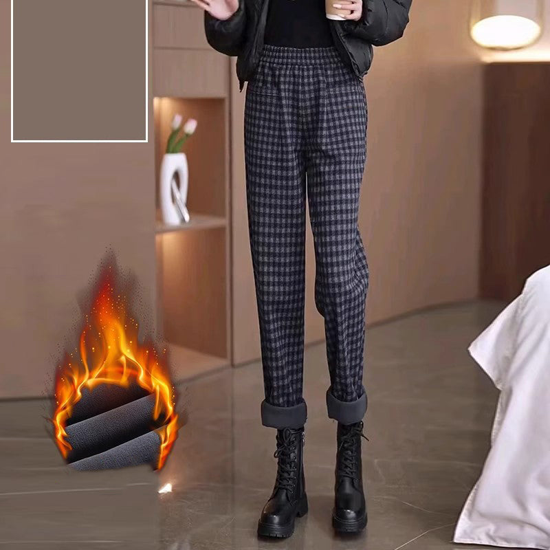 ⏳Limited-time 50% off⏰Women's Plaid Straight Leg Pants👖