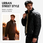 🔥Hot Sale🔥Men's Stylish Warm Jacket & Pants Two-Piece Set