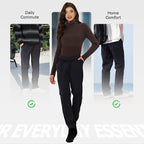 Unisex Solid Color Windproof Thermal Pants