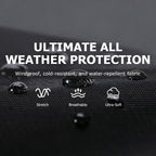 Unisex Solid Color Windproof Thermal Pants