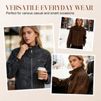 Women's Stylish Stand Collar Jacket
