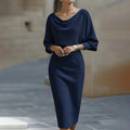 🌟💃Women’s Elegant Waist-Cinching Slimming Dress | Elegant Fit & Figure-Flattering Silhouette✨