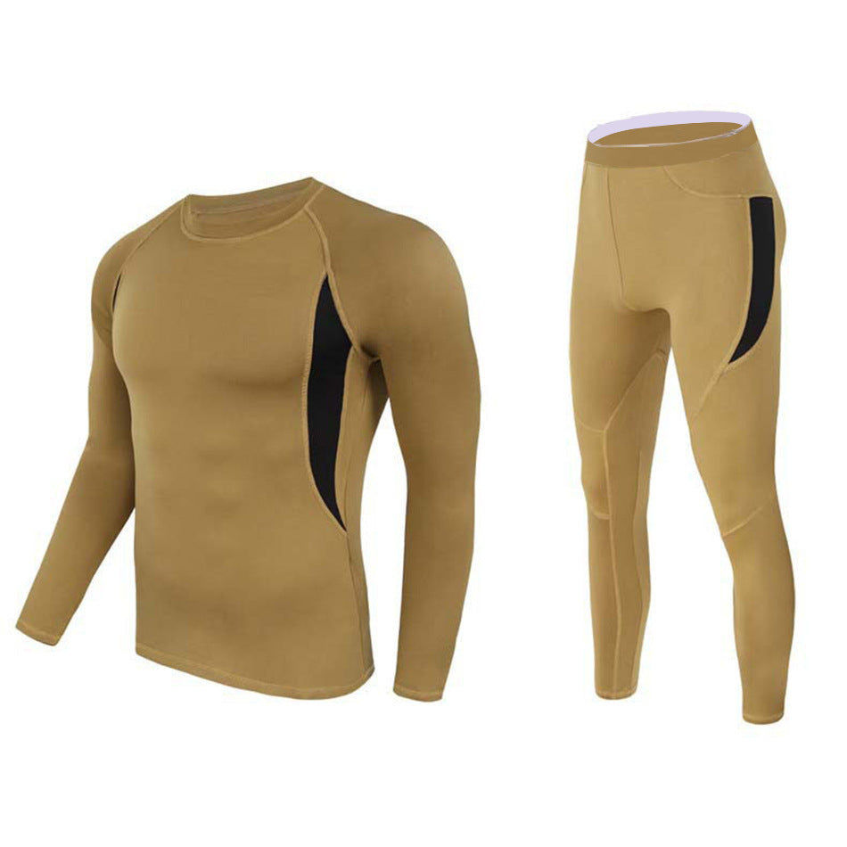 🔥🔥Men's Camouflage Thermal Underwear & Pants Set