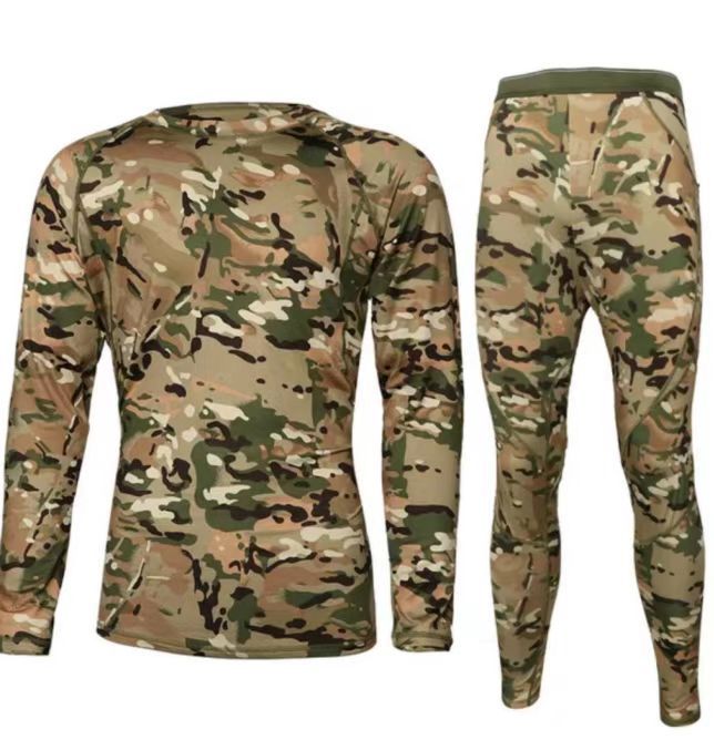 🔥🔥Men's Camouflage Thermal Underwear & Pants Set