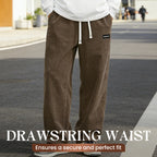 ⏰ Now only 50% off! 🌿 Men's Loose-Fit Drawstring Pants with Pockets – Comfortable, Casual & Multiple Pockets 🏠