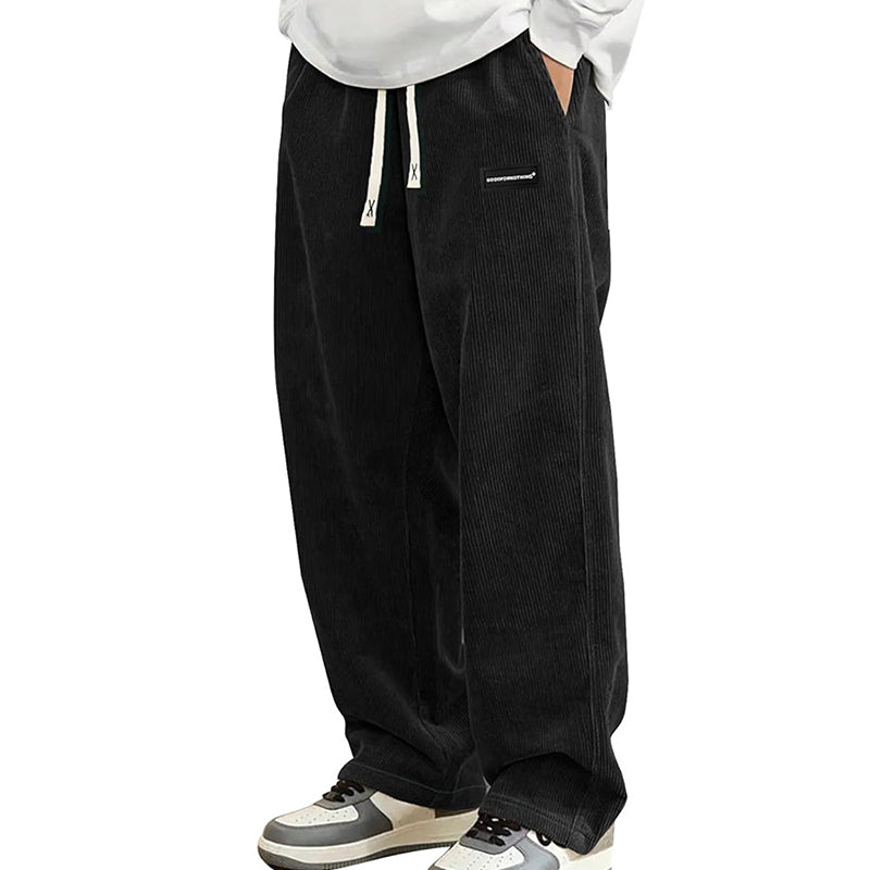 ⏰ Now only 50% off! 🌿 Men's Loose-Fit Drawstring Pants with Pockets – Comfortable, Casual & Multiple Pockets 🏠