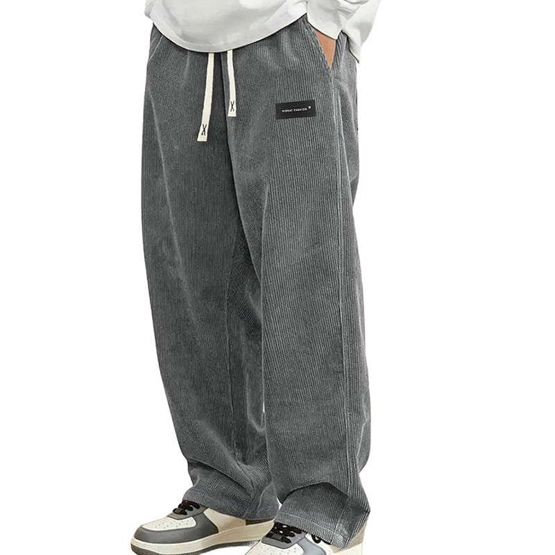 ⏰ Now only 50% off! 🌿 Men's Loose-Fit Drawstring Pants with Pockets – Comfortable, Casual & Multiple Pockets 🏠
