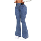 ⏰ Now only 50% off!⏰Women's High-Waist Stretch Flare Denim Jeans