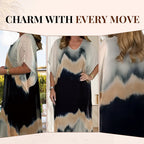 🔥Last Day 49% OFF🔥Women's Comfortable Flowy Tie Dye Dress