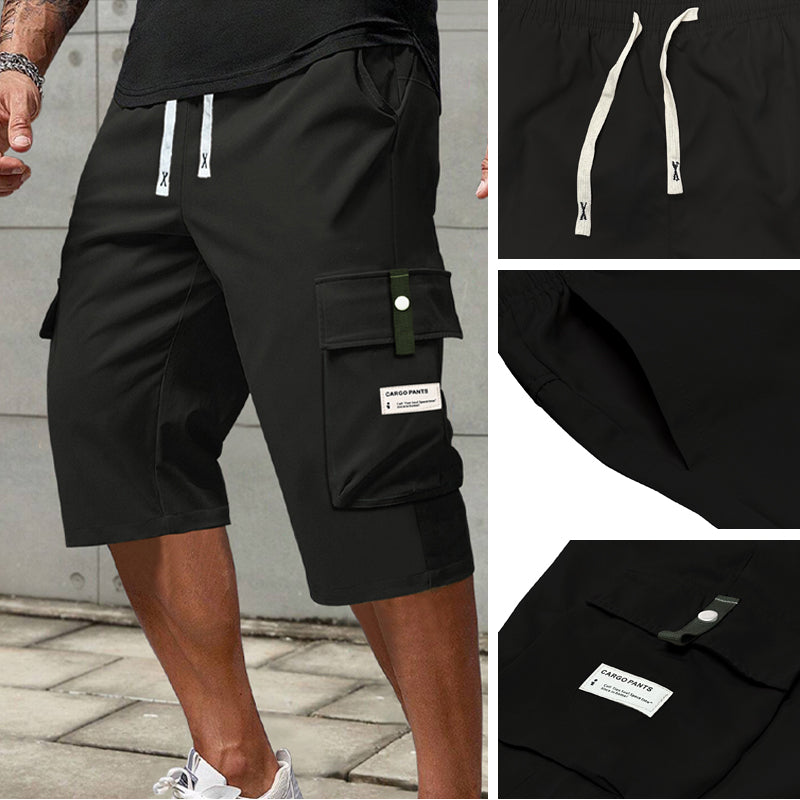 ⏰ Now only 50% off!⛅Men's Casual Drawstring Capri Cargo Pants👖