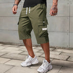 ⏰ Now only 50% off!⛅Men's Casual Drawstring Capri Cargo Pants👖