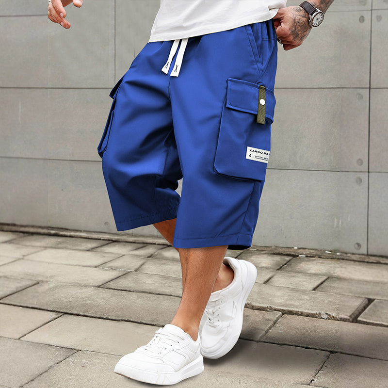 ⏰ Now only 50% off!⛅Men's Casual Drawstring Capri Cargo Pants👖