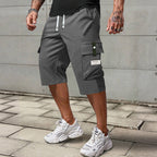 ⏰ Now only 50% off!⛅Men's Casual Drawstring Capri Cargo Pants👖