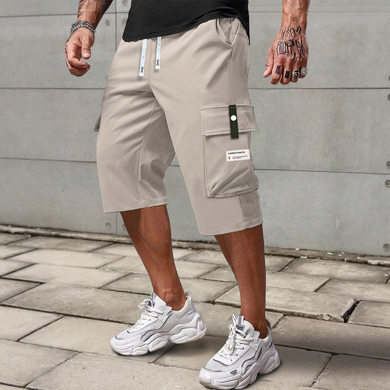 ⏰ Now only 50% off!⛅Men's Casual Drawstring Capri Cargo Pants👖