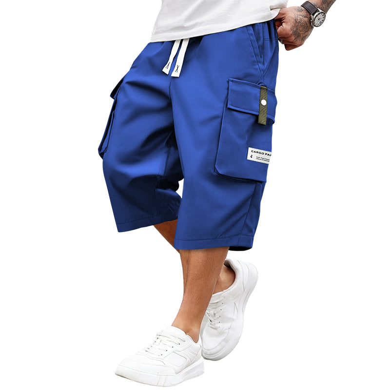 ⏰ Now only 50% off!⛅Men's Casual Drawstring Capri Cargo Pants👖