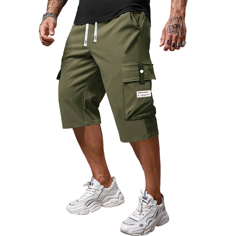 ⏰ Now only 50% off!⛅Men's Casual Drawstring Capri Cargo Pants👖